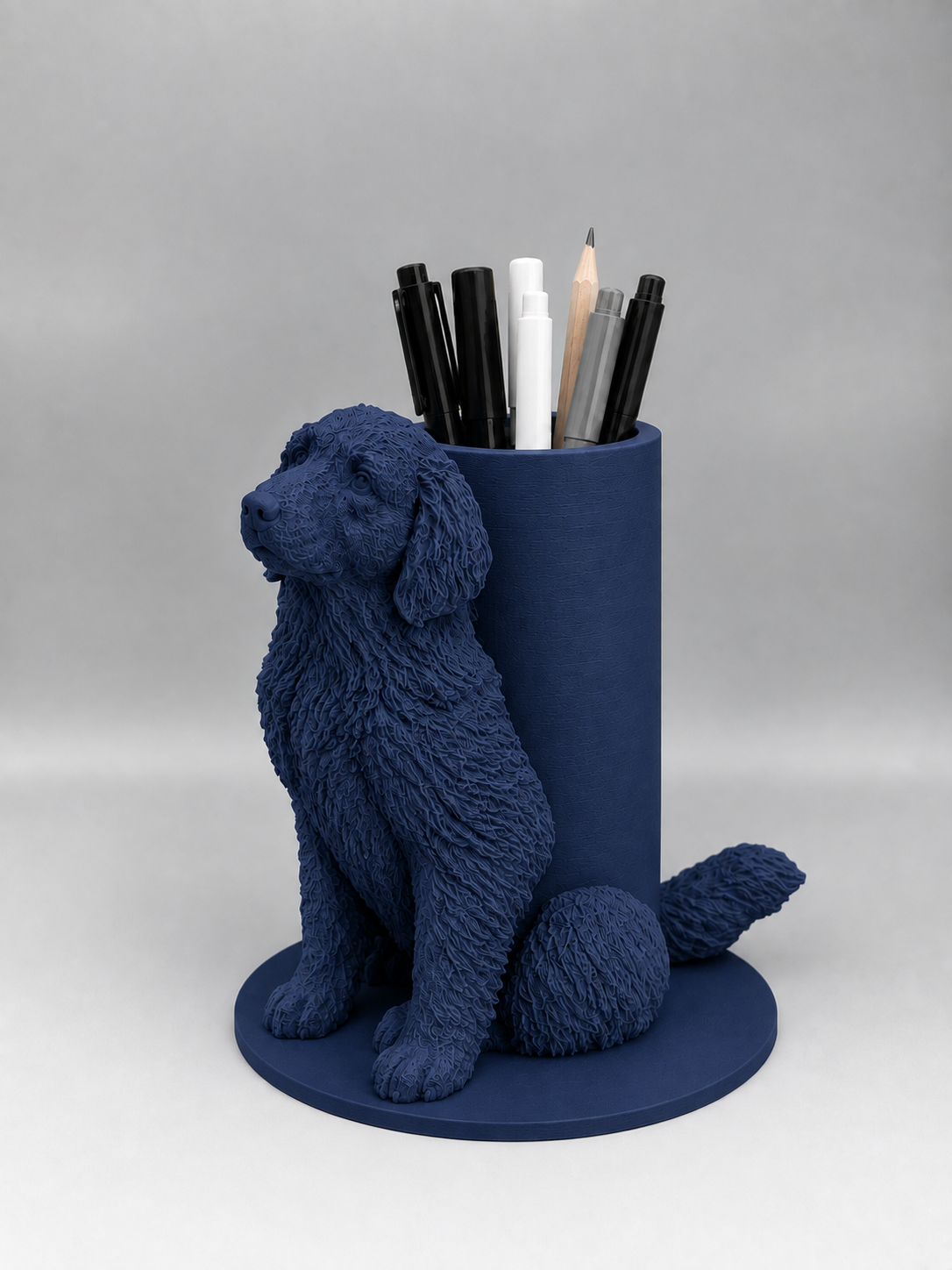 Pot à crayon chien