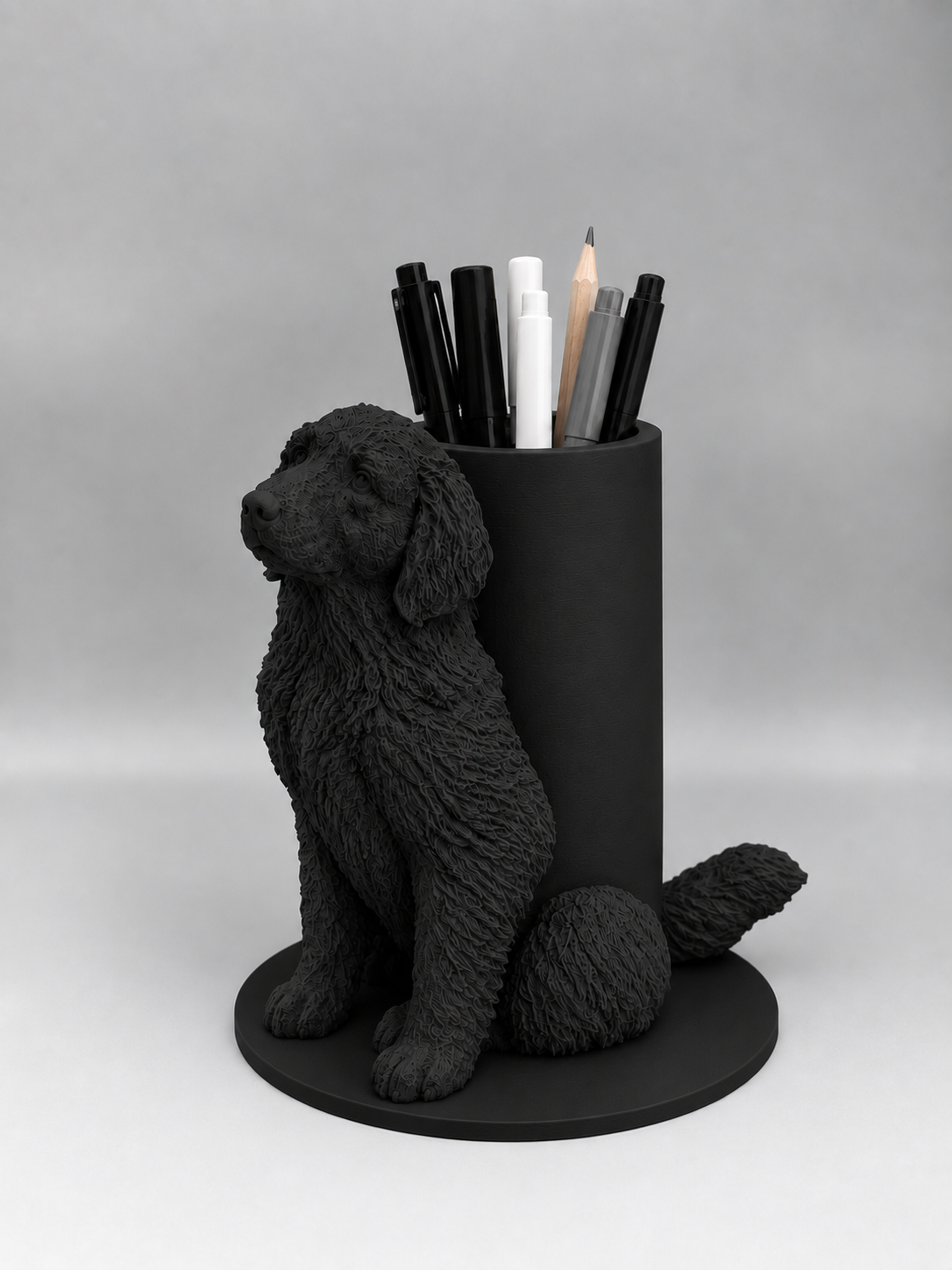 Pot à crayon chien