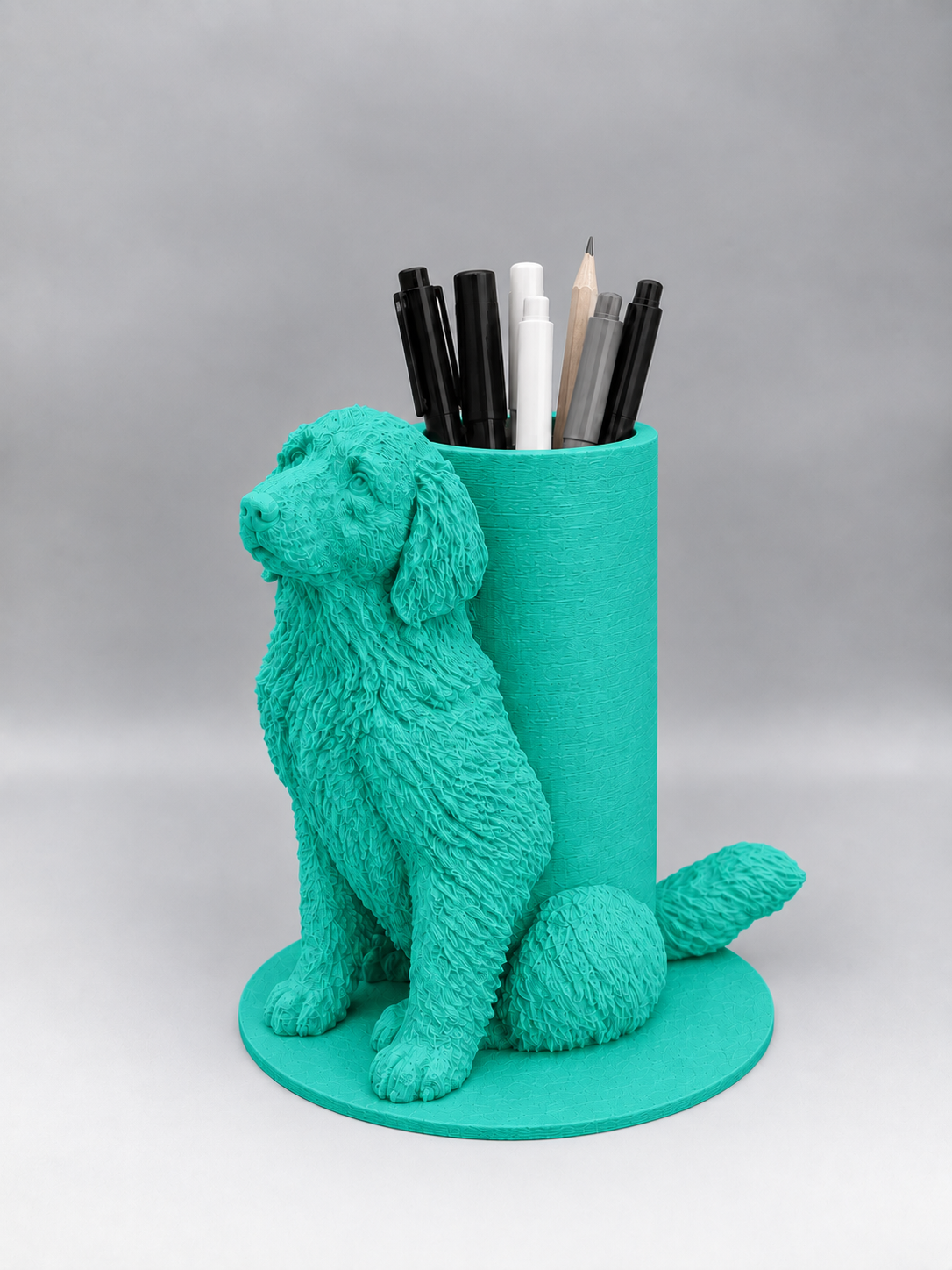 Pot à crayon chien