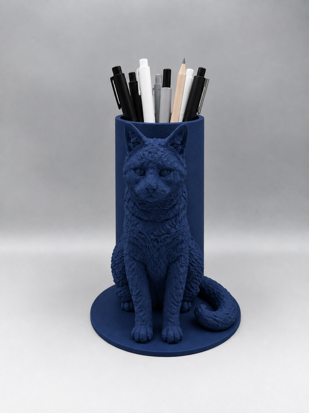 Pot à crayon chat